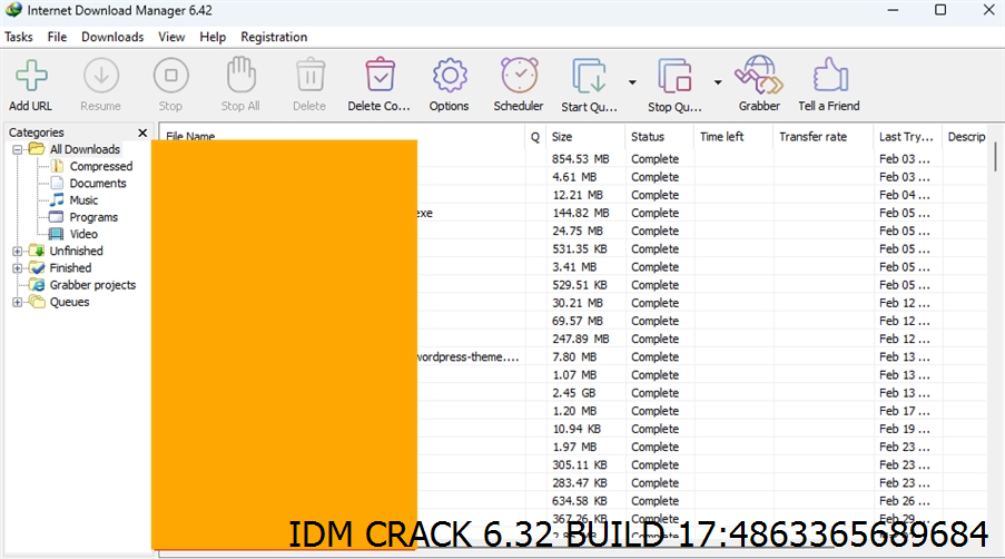 Idm Crack 6.32 Build 17 Screenshot