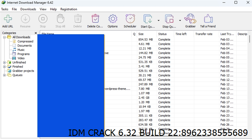 Idm Crack 6.32 Build 22 Screenshot