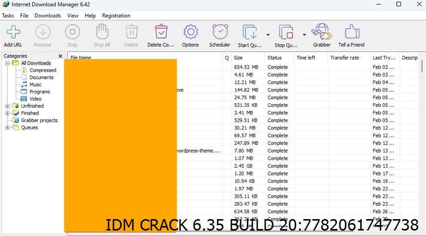 Idm Crack 6.35 Build 20 Screenshot